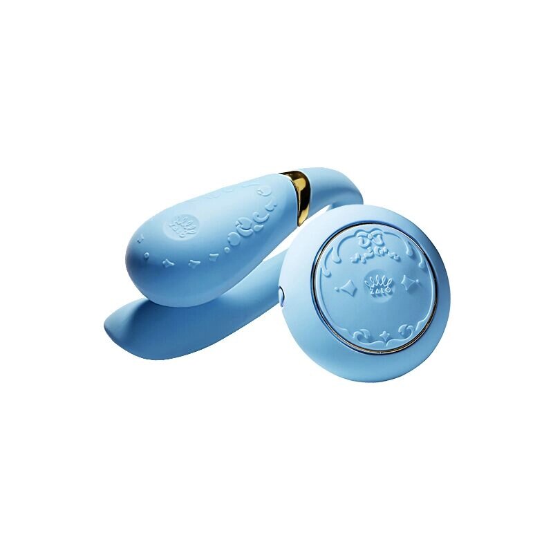 Zalo Vibrator - Fanfan Set Royal Blue від компанії Інтернет магазин Персик - фото 1