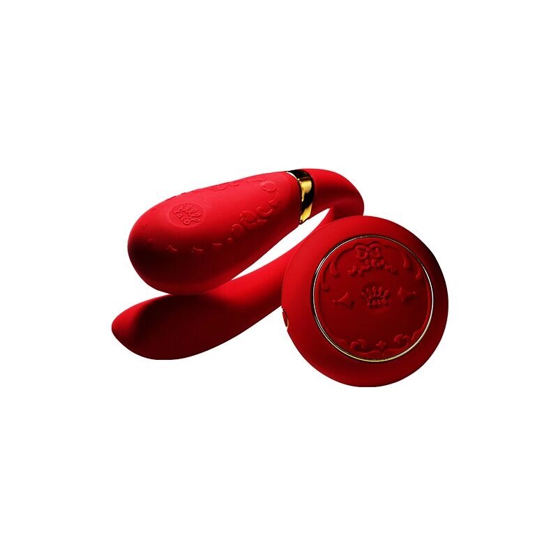 Zalo Vibrator - Fanfan Set Vriw Red Red від компанії Інтернет магазин Персик - фото 1