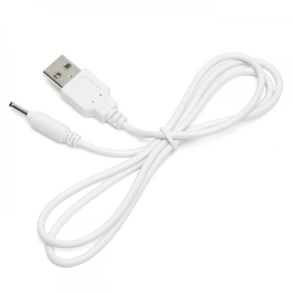Зарядний кабель для Womanizer W500/+Size/2Go/Pro40 білий від компанії Інтернет магазин Персик - фото 1