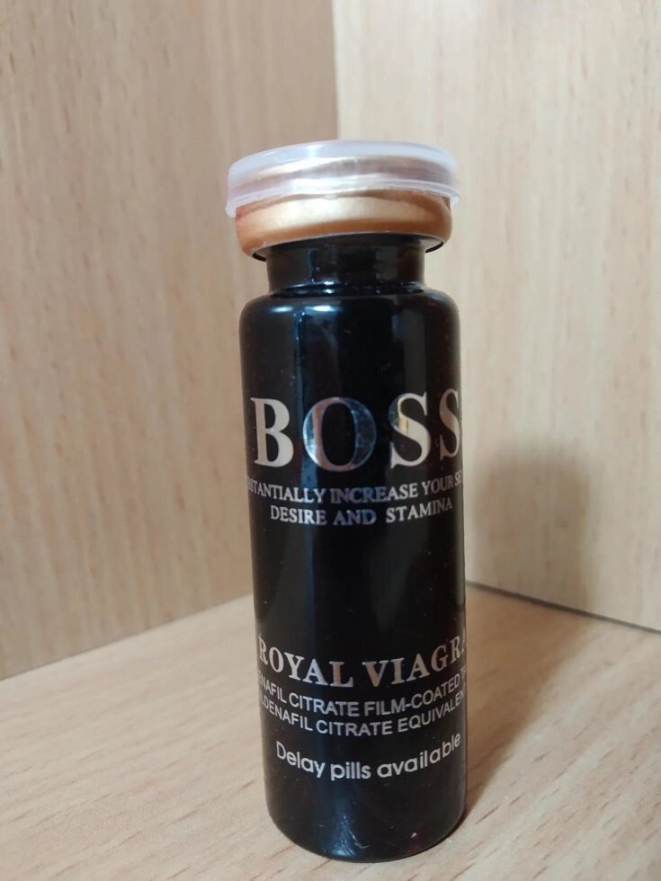 Засоби для підвищення потенції у чоловіків Boss Royal / Бос Роял (10 таблеток) від компанії Інтернет магазин Персик - фото 1