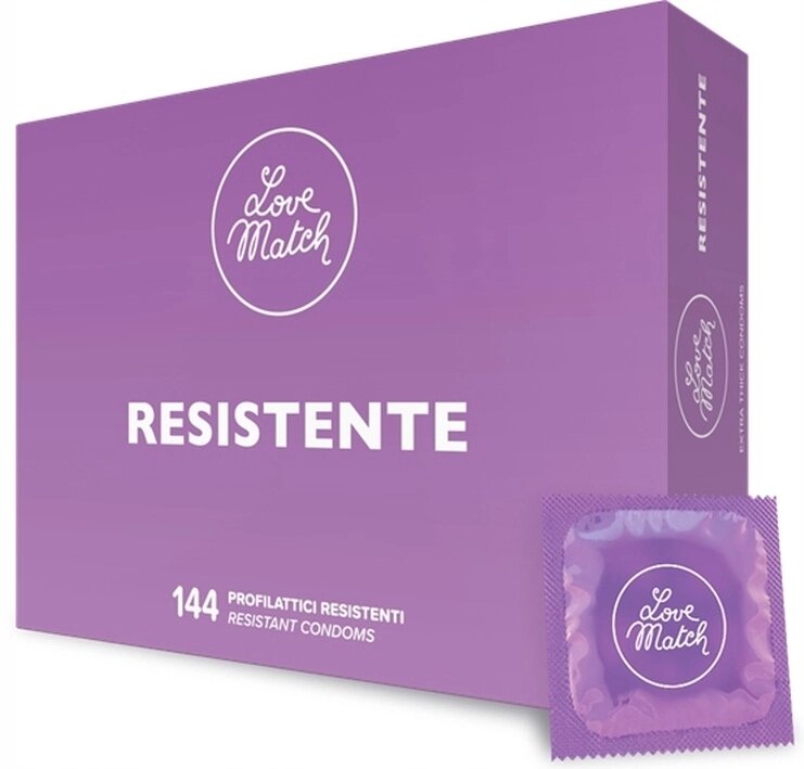 Збільшені презервативи надійності для Anal Sex Love Match - Rastemente, № 144 від компанії Інтернет магазин Персик - фото 1