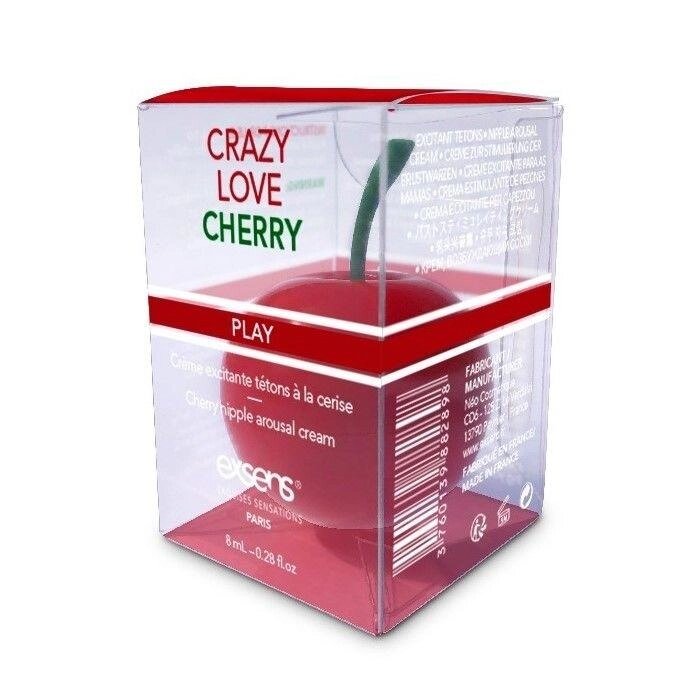 Збудливий крем для сосків EXSENS Crazy Love Cherry 8 мл від компанії Інтернет магазин Персик - фото 1