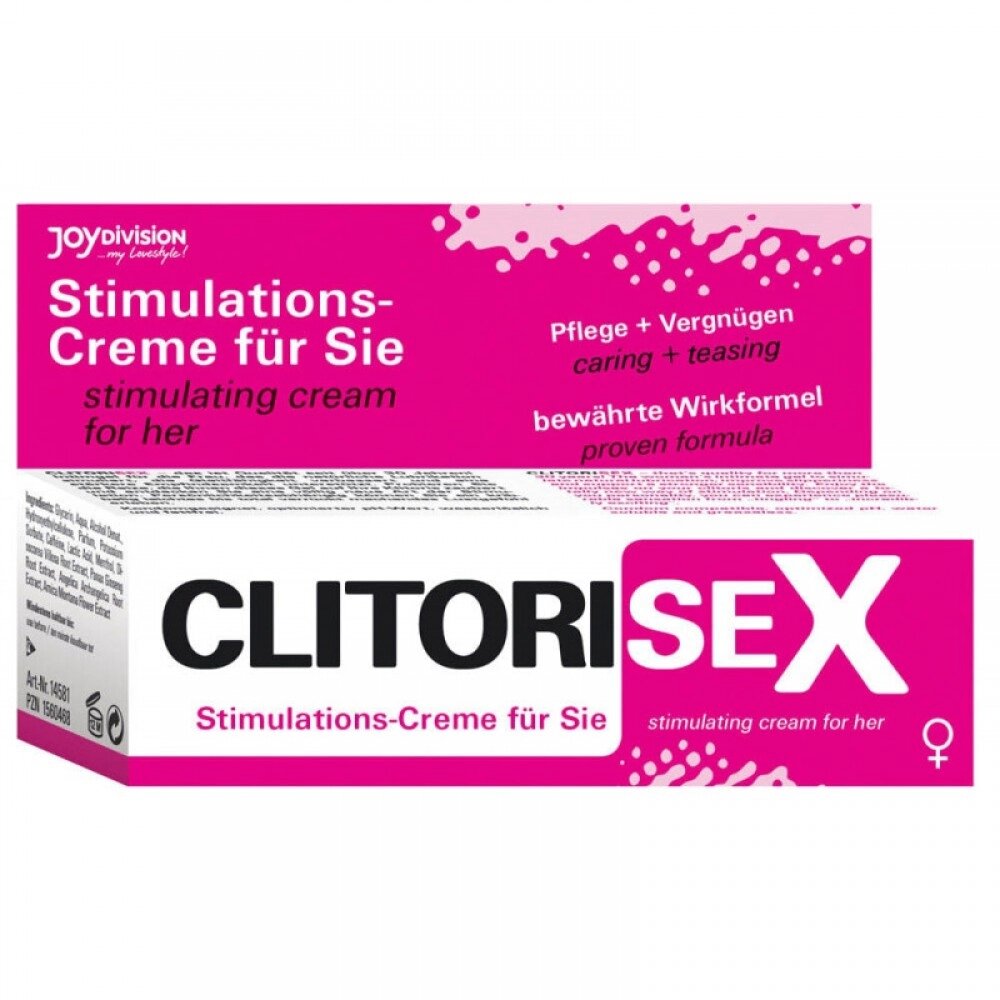 Збуджує крем для клітора CLITORISEX - Cream, 40 ml від компанії Інтернет магазин Персик - фото 1