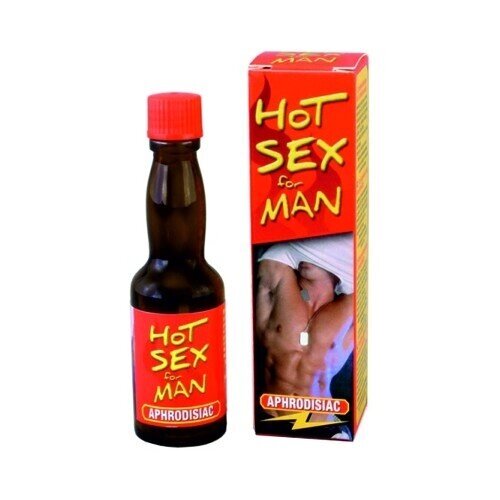 Збуджуючі краплі для чоловіків HOT SEX FOR MAN, 20 ml від компанії Інтернет магазин Персик - фото 1