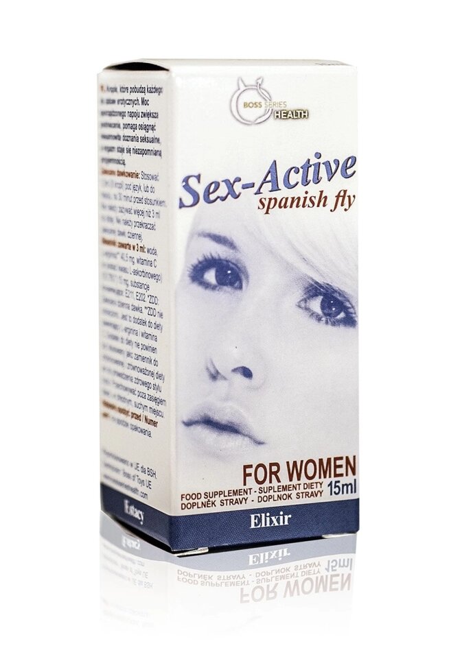 Збуджуючі краплі для жінок Sex Active Spanish Fly (15 ml) від компанії Інтернет магазин Персик - фото 1