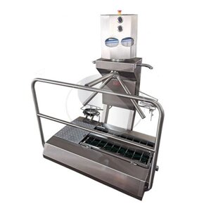 Станція гігієни санпропускник для рук та підошв взуття