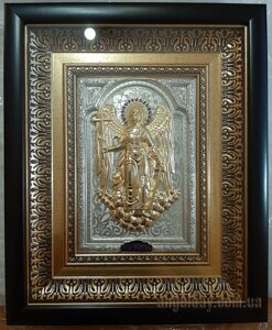 Ікона "Ангел Хранитель"26х32, фігура в позолоті №1)
