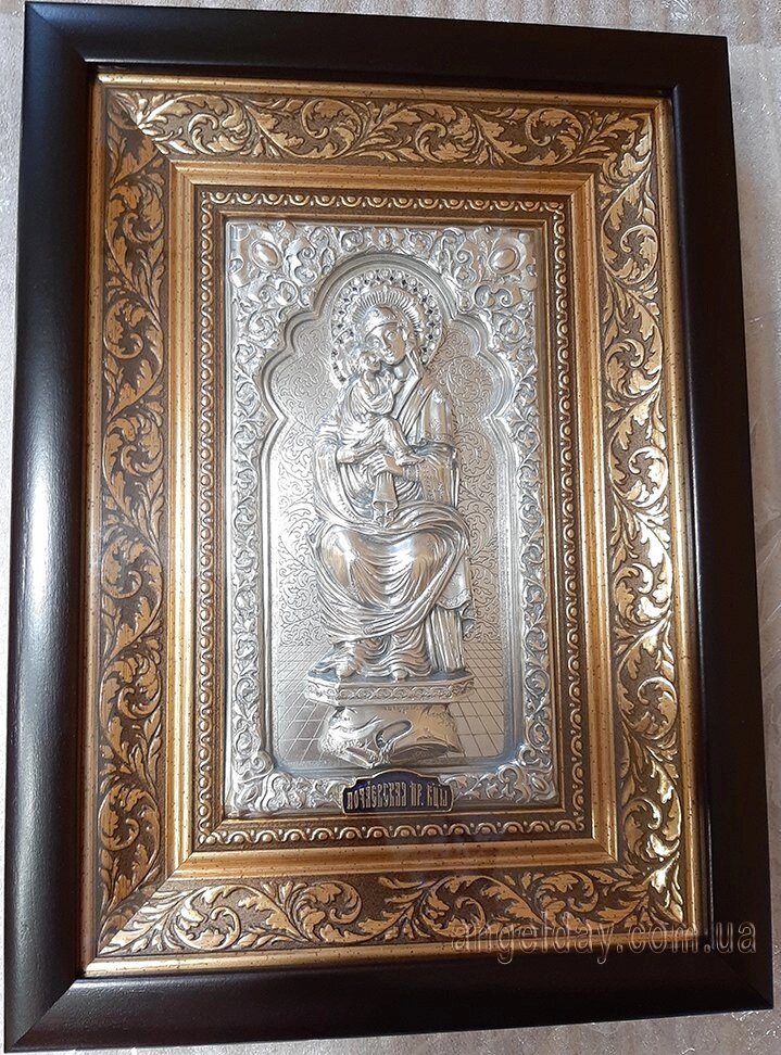 Ікона БогородицІ "Почаївська" (ростова, 22х30) від компанії День Ангела - фото 1