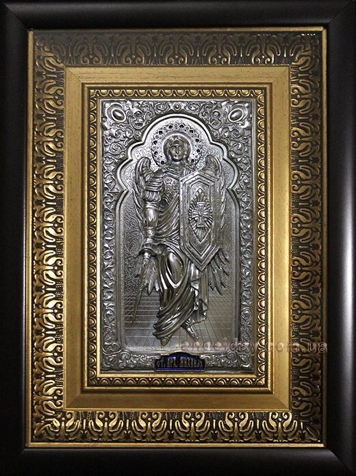 Ікона іменна "Архангел Михаїл" (ростовий, 22х30) від компанії День Ангела - фото 1