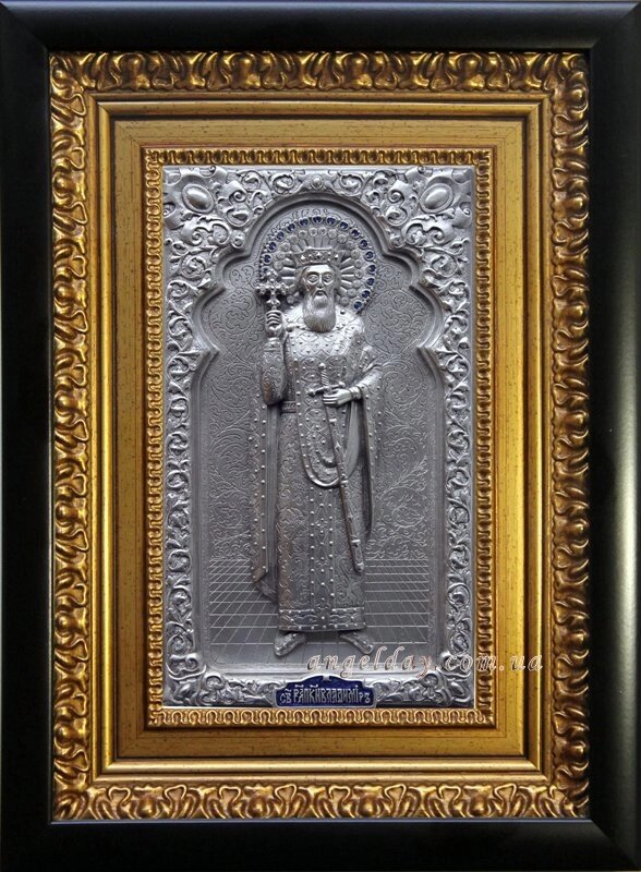 Ікона іменна "Князь Володимир Великий" від компанії День Ангела - фото 1