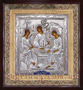 Ікона "Свята Трійця"сріблення)