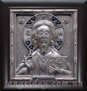Ікона Ісуса Христа "Спаситель" (13х14, сріблення) в Києві от компании День Ангела