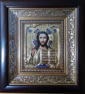Ікона Ісуса Христа "Господь Вседержитель" (20х22, позолота) в Києві от компании День Ангела