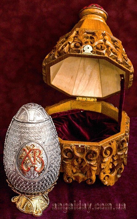 Яйце великоднє Христос Воскрес (велике) від компанії День Ангела - фото 1