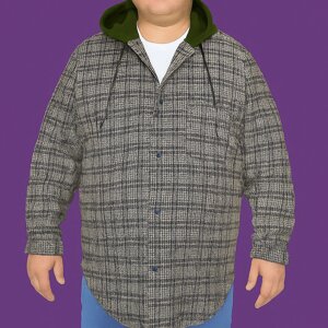 Рубашка в клітину великого розміру 7хл в Харківській області від компанії Sweik