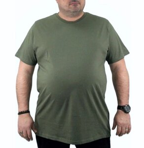 Футболка чоловіча хакі великого розміру 5XL