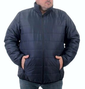 Куртка великого розміру чоловіча, синя