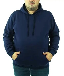 Чоловіче худі великого розміру синє . З начосом великого розміру оптом