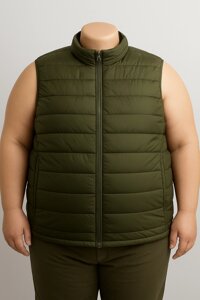 Жилет утеплений, великого розміру. Стьобаний. 66р.- 68р.