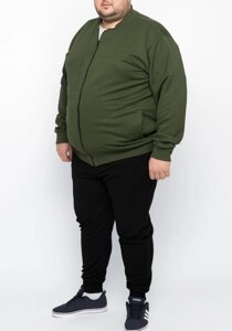 Спортивний костюм 6ХЛ великого розміру хакі