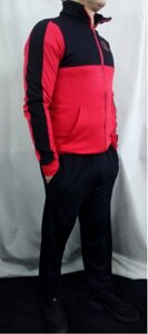 Спортивный мужской костюм 4хл большого размера " RED" в Киеве от компании Одежда больших размеров Sweik