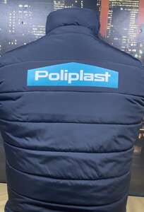 Жилети з логотипом компанії . Утеплені стьобані жилети оптом