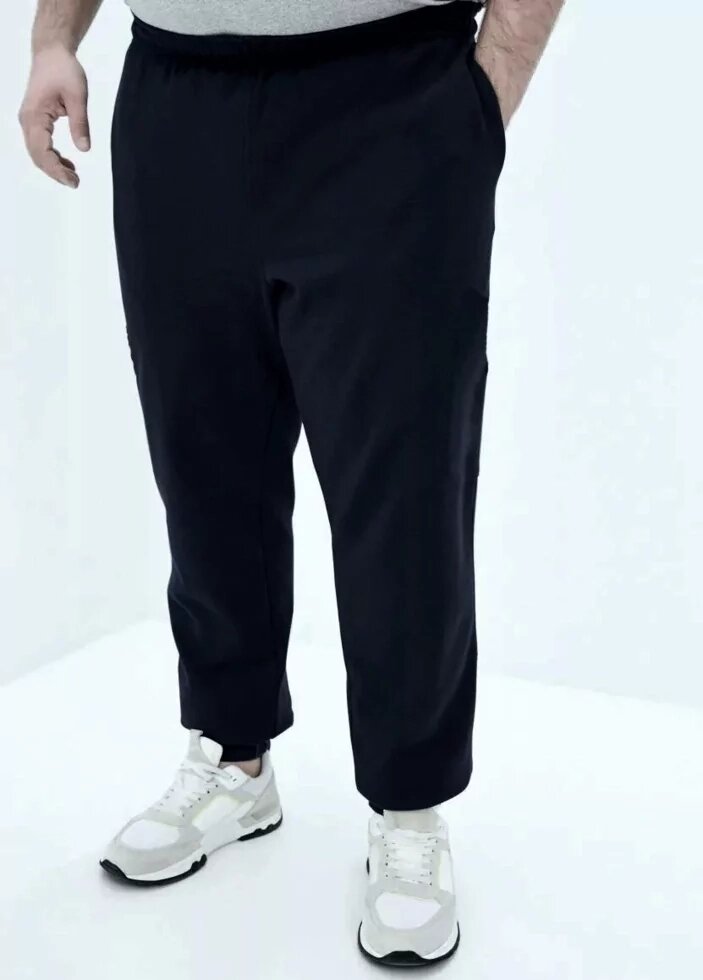 Спортивні штани батал11 від компанії Чоловічий одяг великих розмірів - фото 1