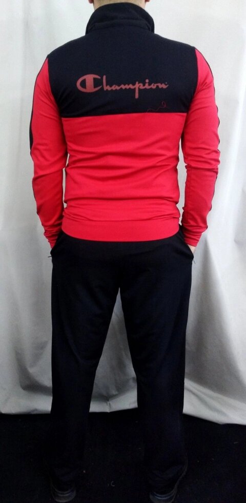 Спортивний чоловічий костюм 5хл розмір "RED" розмір батал від компанії Чоловічий одяг великих розмірів - фото 1