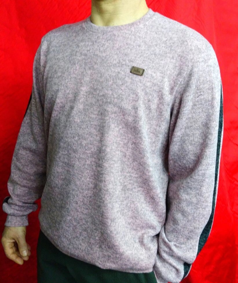 Світер великого розміра бежевий від компанії Sweik - фото 1