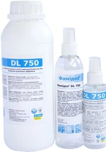 Фамідез DL 750 - відалення органічніх Забруднення: смола ж. гумка, фарба, віск, олива, лак, клей, дьоготь, 0,1 л