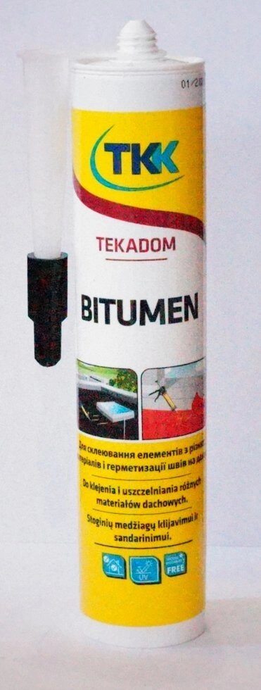 Бітумний герметик BITUMEN 300 мл від компанії Довіряй нам - фото 1