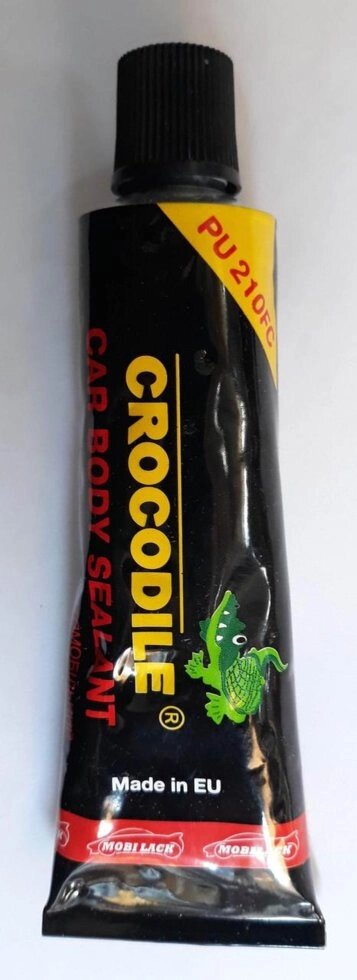 Герметик поліурітанового CROCODILE 60мл (тюбик) чорний від компанії Довіряй нам - фото 1