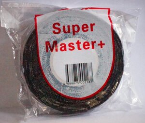 Ізолента Супер Майстер+ тканина 20м*17мм (чорна)
