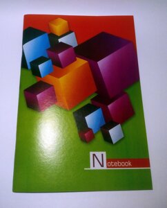 Робоча зошит 96 аркушів, клітинка. Серія "Note book", обкладинка м'яка