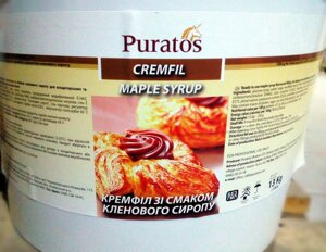 Начинка термостабільна зі смаком кленового сиропу, 13 кг