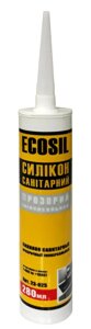 Силікон ECOSIL туба, (прозорий) 280 мл