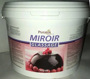 Глазур Miroir Glassage Noir/ Міруар Глассаж Нуар шоколадна