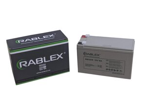 Акумулятор свинцево-кислотний Rablex 12V-9Ah, Акумулятор побутовий RB1209