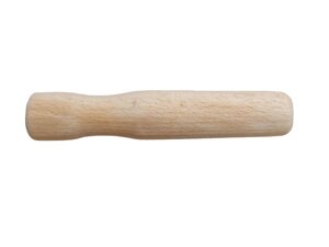 Ручка дерев'яна для напилка, кочерги, совка та інших виробів букова 13 см, держак дерев'яний