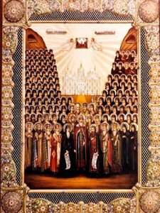 Ікона Собор преподобних отців Києво-Печерських