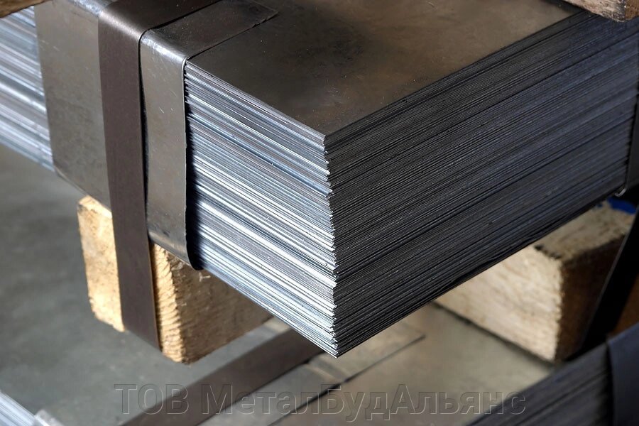 Аркуш сталевий ст. 40Х 130,0х1500х6000 мм від компанії ТОВ МеталБудАльянс - фото 1