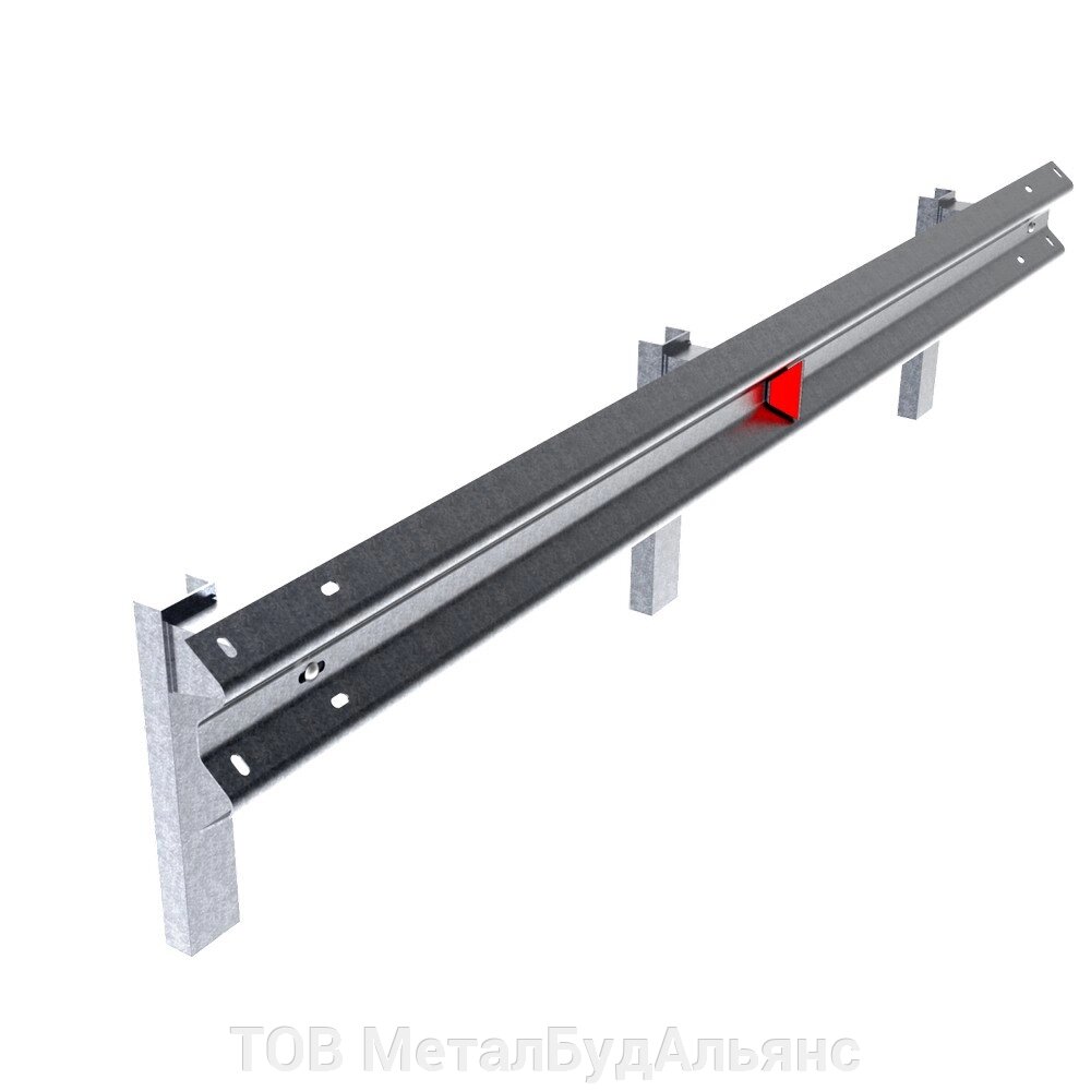 Дорожня огорожа одностороння 11Д0-4 від компанії ТОВ МеталБудАльянс - фото 1