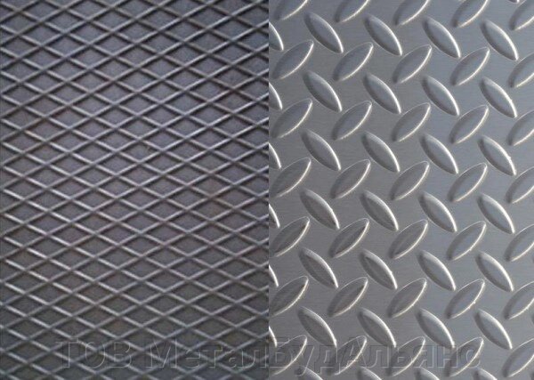 Лист сталевий рифлений 4,0х1250х2500мм ГОСТ 8568-77 від компанії ТОВ МеталБудАльянс - фото 1