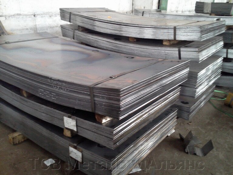 Лист сталевий ст. 30ХГСА 100,0х1500х6000мм від компанії ТОВ МеталБудАльянс - фото 1