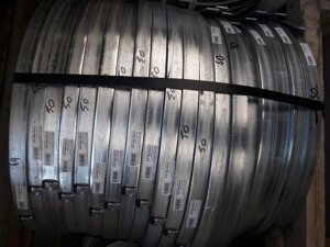 Смуга сталева оцинкована 40х5 мм