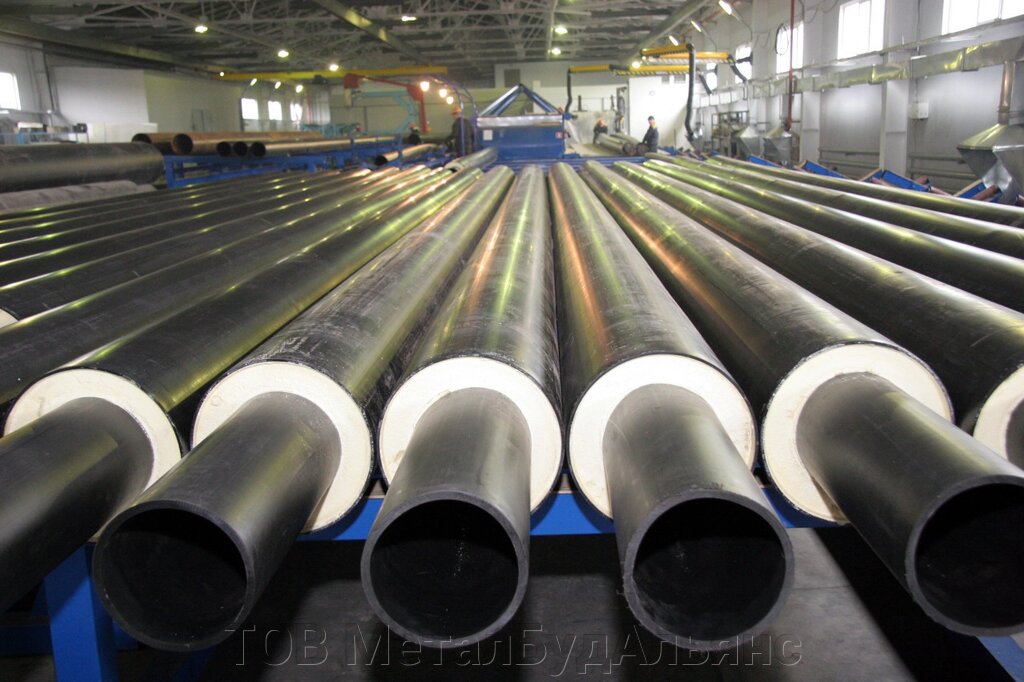 Труба сталева в ПЕ оболонці ф 108/200 мм від компанії ТОВ МеталБудАльянс - фото 1