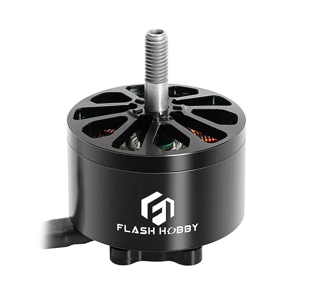 Двигун безколекторний FlashHobby Arthur 3115 900KV black від компанії Інтернет магазин Cho-po-chem - фото 1