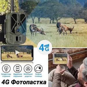 Фотопастка HC940 LTE PRO з передачею даних, APP/4G відео 4K, фото 30МР