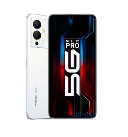 Infinix Note 12 Pro 5G 8/128Gb white від компанії Інтернет магазин Cho-po-chem - фото 1