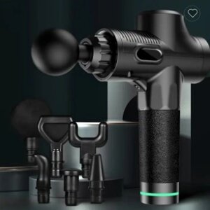 Перкусійний ударний масажер для тіла MASSAGE GUN MAX 30- масажний пістолет